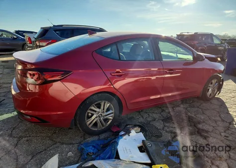 2020 Hyundai Elantra Sel z USA, uszkodzony, nr VIN 5NPD84LF4LH517021